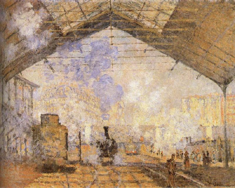 Claude Monet Railway station china oil painting image